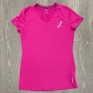 REEBOK // PINK RIBBON WORKOUT TEE